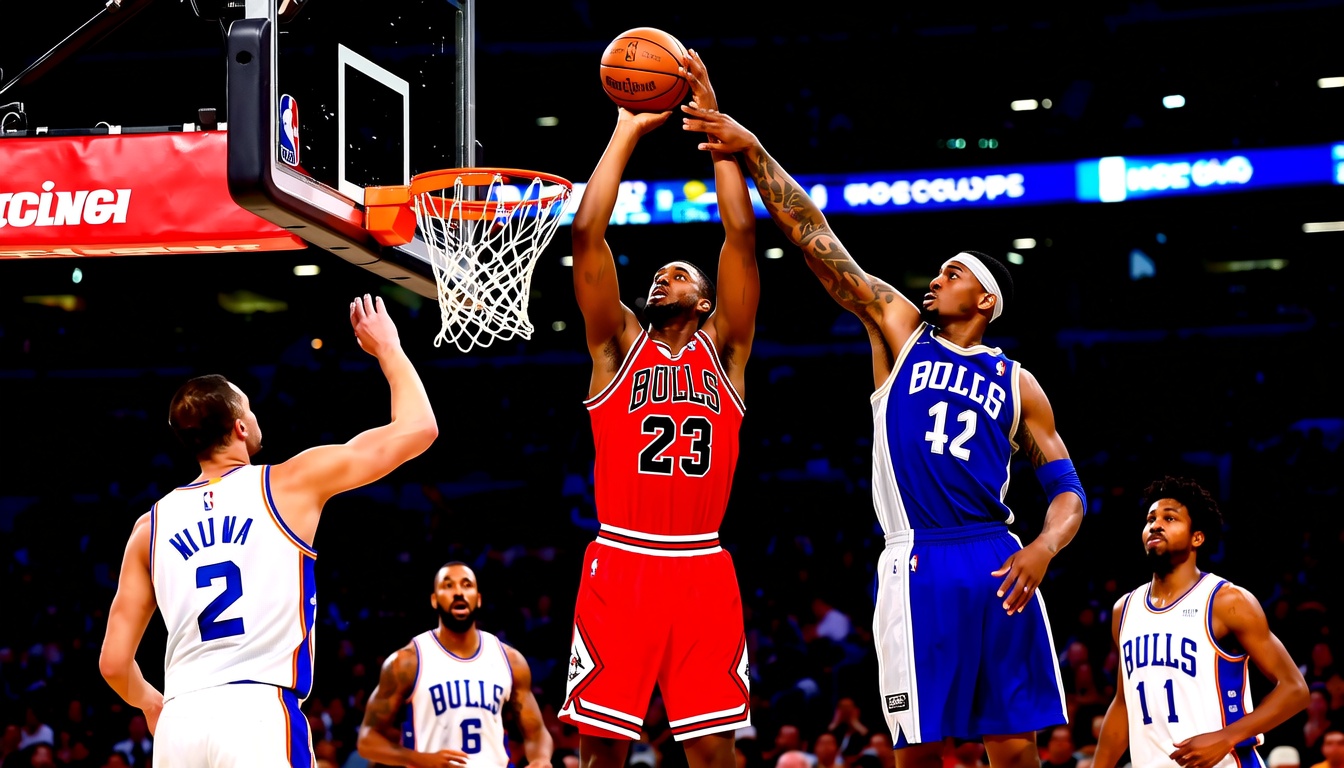 Los Bulls protagonizan una remontada desde una desventaja de 24 puntos contra los 76ers en un enfrentamiento entre los equipos líderes de la Conferencia Este.