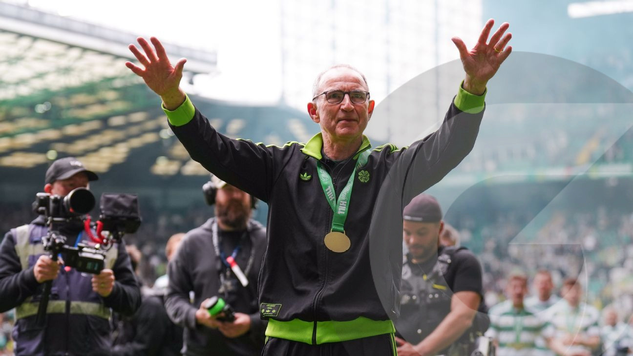 El entrenador del Celtic, Martin O'Neill, reflexiona sobre la inesperada victoria en el título.